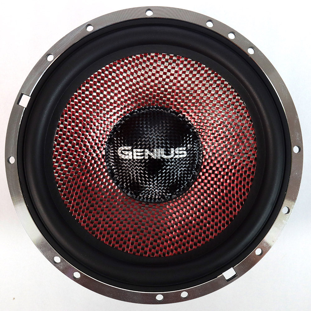 6.5” 2 WAY COMPONENT SPEAKER SYSTEM HIGH QUALITY WITH CARBON FIBER