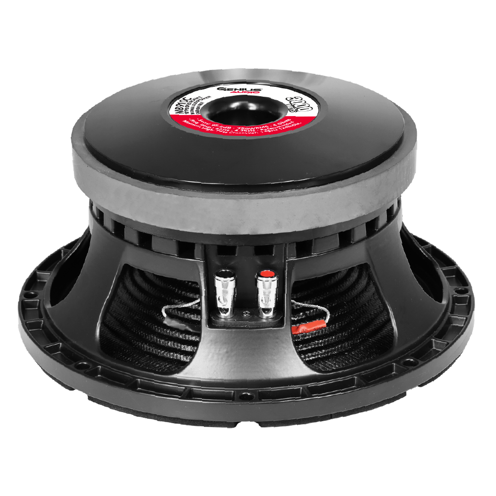 10” PROFESSIONAL MIDBASS LOUDSPEAKER CARBON FIBER CONE WATER