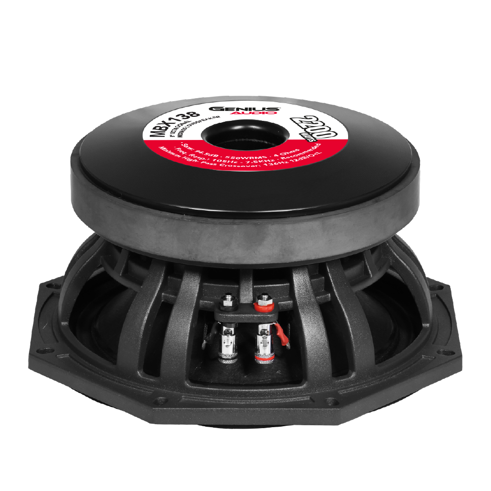 8” OCTAGONAL MIDBASS LOUDSPEAKER 1100 W MAX – GENIUS AUDIO USA