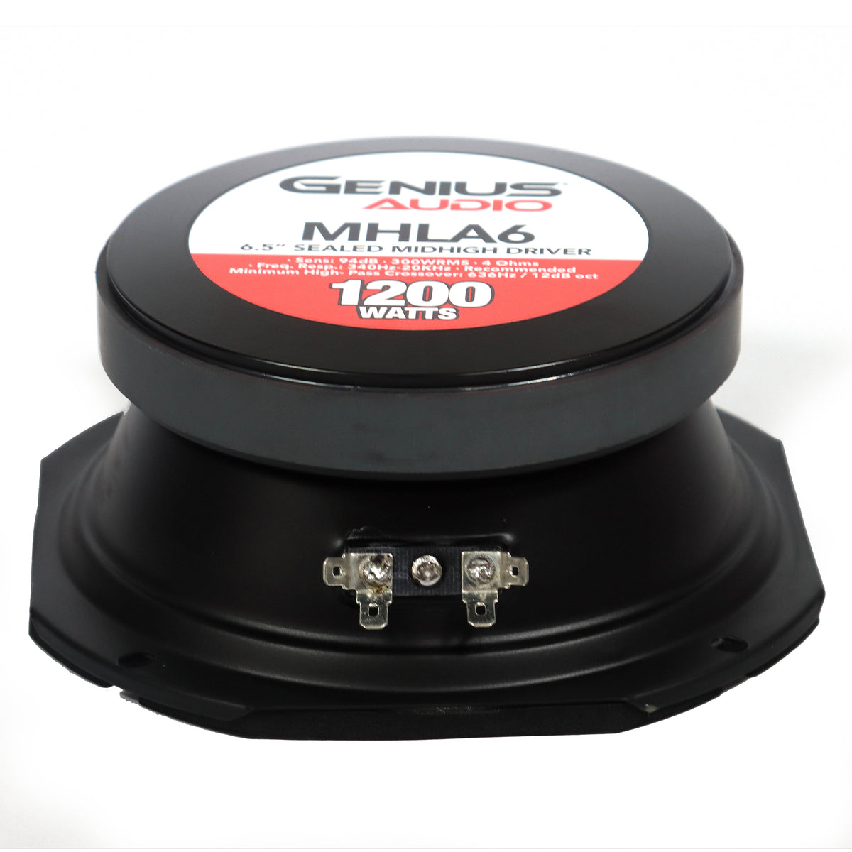 6.5” PROFESSIONAL SEALED MIDHIGH DRIVER – GENIUS AUDIO USA