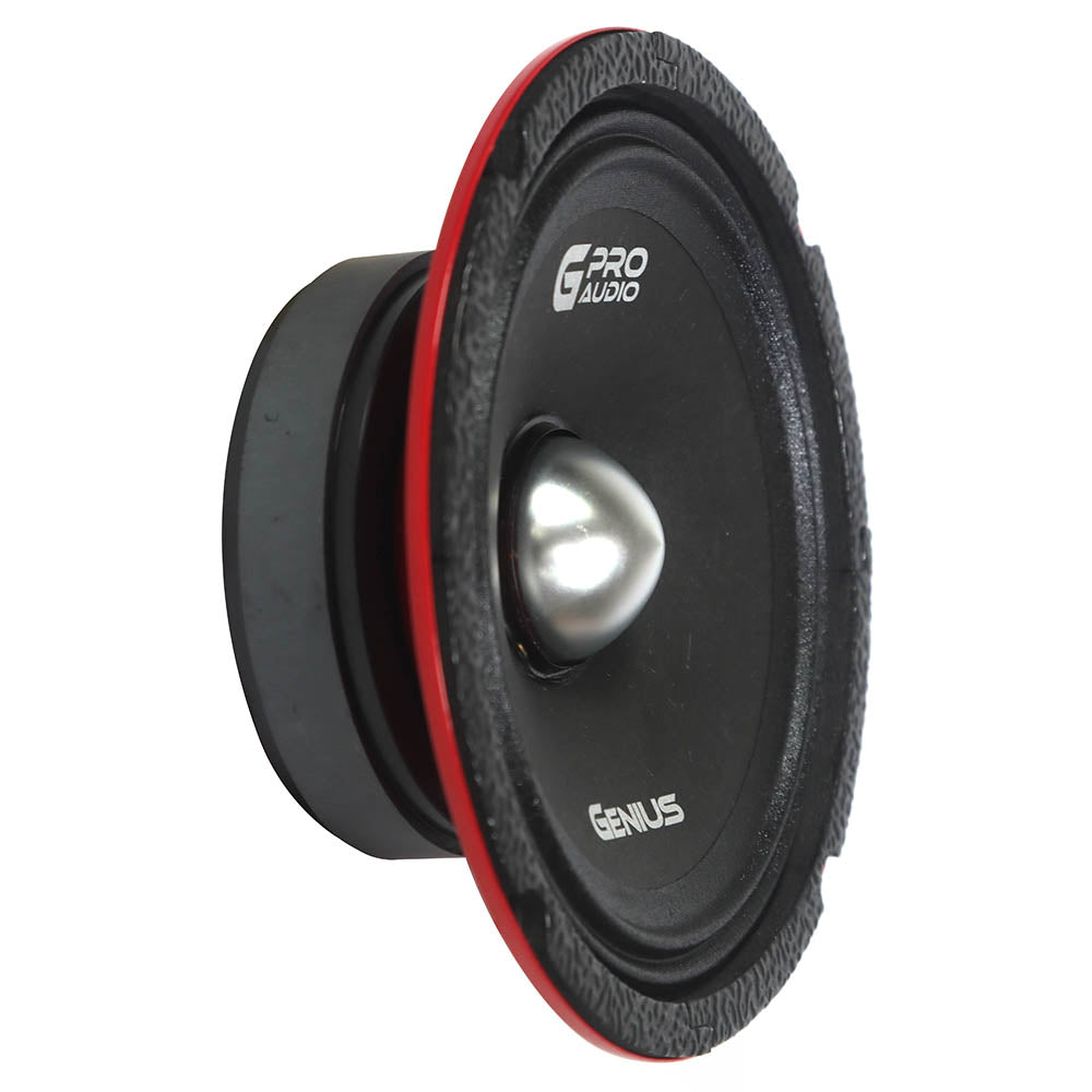 6.5'' PAIR MIDRANGE SLIM PRO AUDIO SPEAKER WITH BULLET 400WMAX