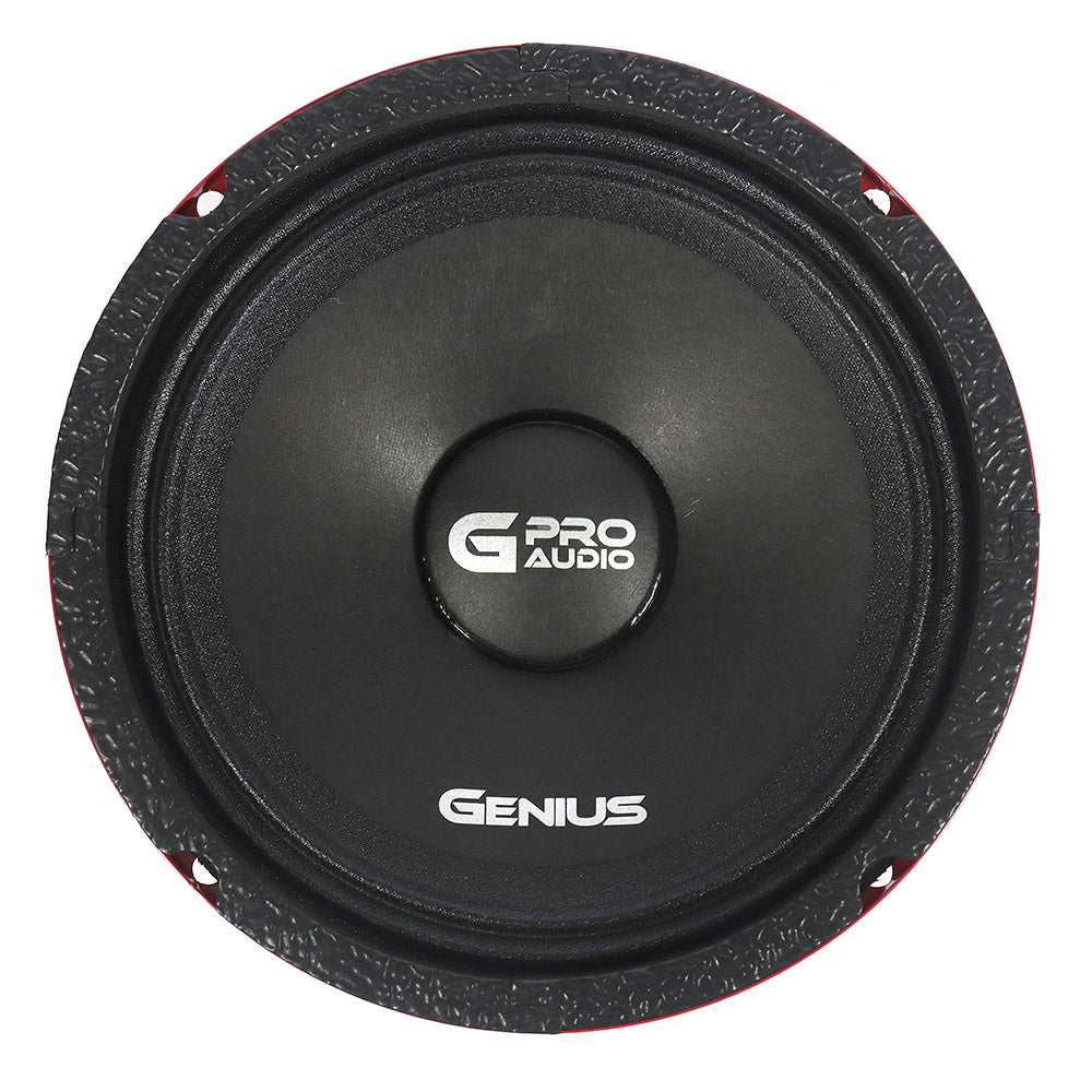 6.5'' PAIR MIDRANGE SLIM PRO AUDIO SPEAKER 400WMAX – GENIUS AUDIO USA