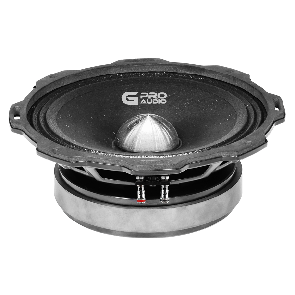 6.5'' PAIR SLIM MIDRANGE PRO AUDIO SPEAKER BULLET 500WMAX – GENIUS