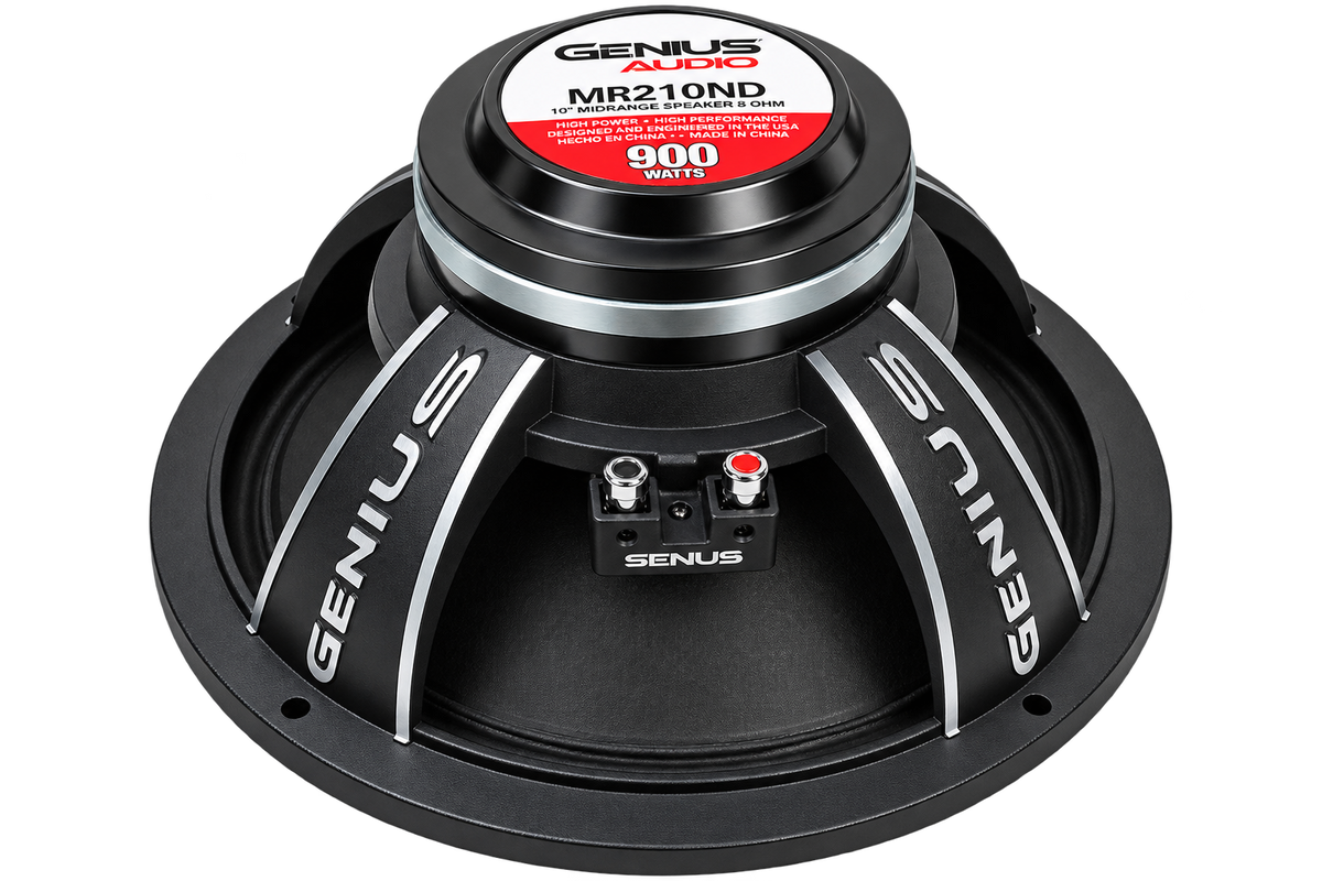 10” PROFESSIONAL NEODYMIUM MIDRANGE LOUDSPEAKER WITH ALUMINUM