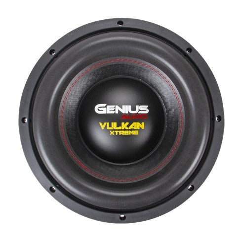 12"  VULKAN SERIES SUBWOOFER 6000WMAX / 3000 WRMS DUAL COIL 1 OHM VOICE COIL FLAT ALUMINUM WIRE