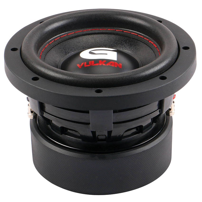 6.5" VULKAN SERIES SUBWOOFER 500WMAX / 250 WRMS DUAL COIL 4 OHM VOICE COIL ROUND COPPER WIRE