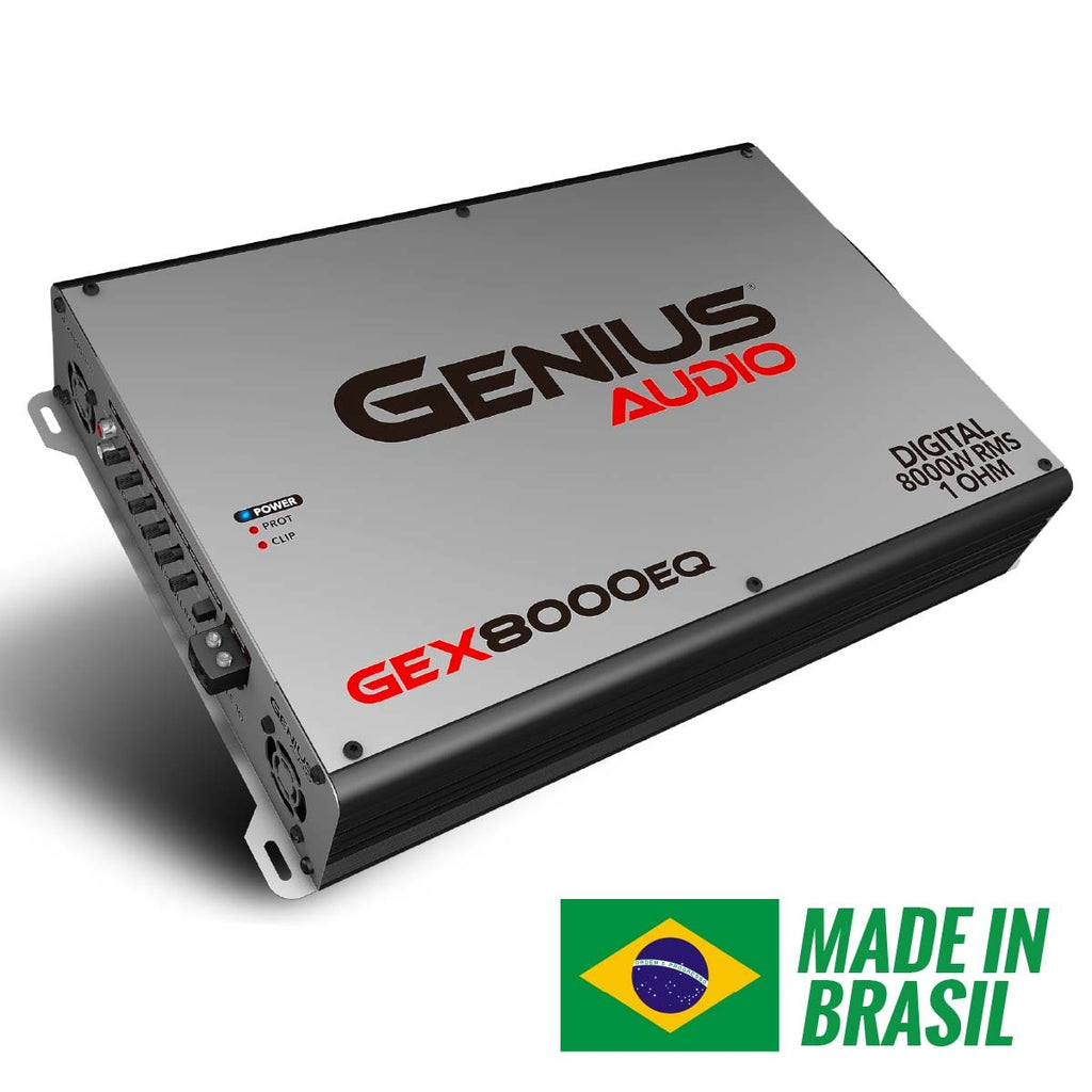 BRAZILIAN FULL RANGE DIGITAL MONOBLOCK AMPLIFIER CLASS D 16000WMAX/8000W RMS STABLE 1 OHM STEREO