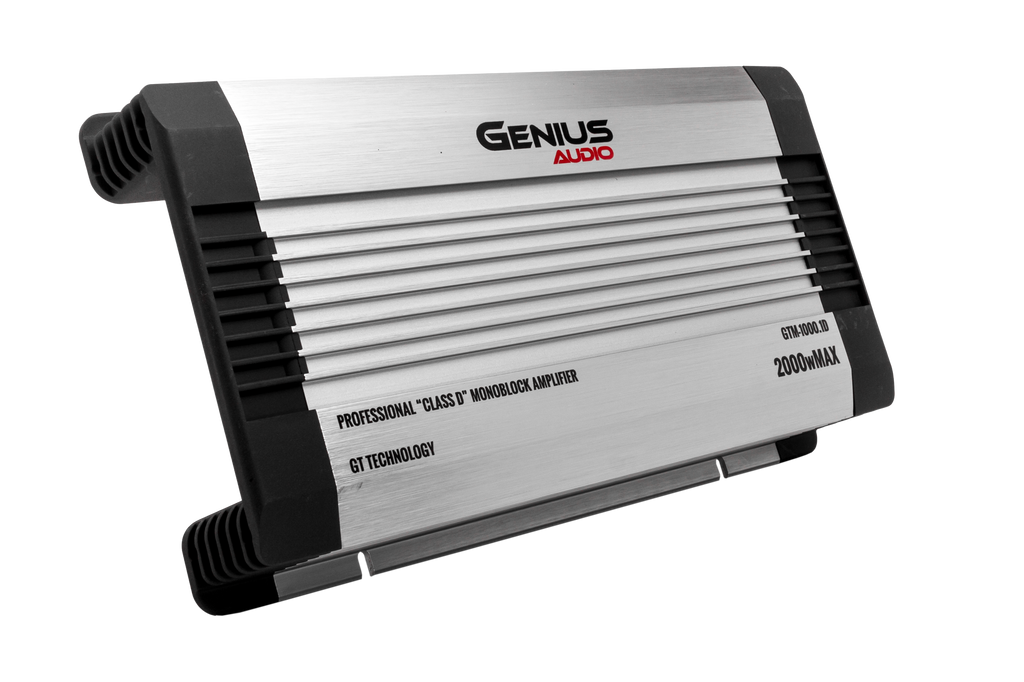 GTM SERIES SINGLE CHANNEL COMPACT DIGITAL AMPLIFIER 2000WMAX/1000WRMS X 1CH STABLE 1 OHM MONO