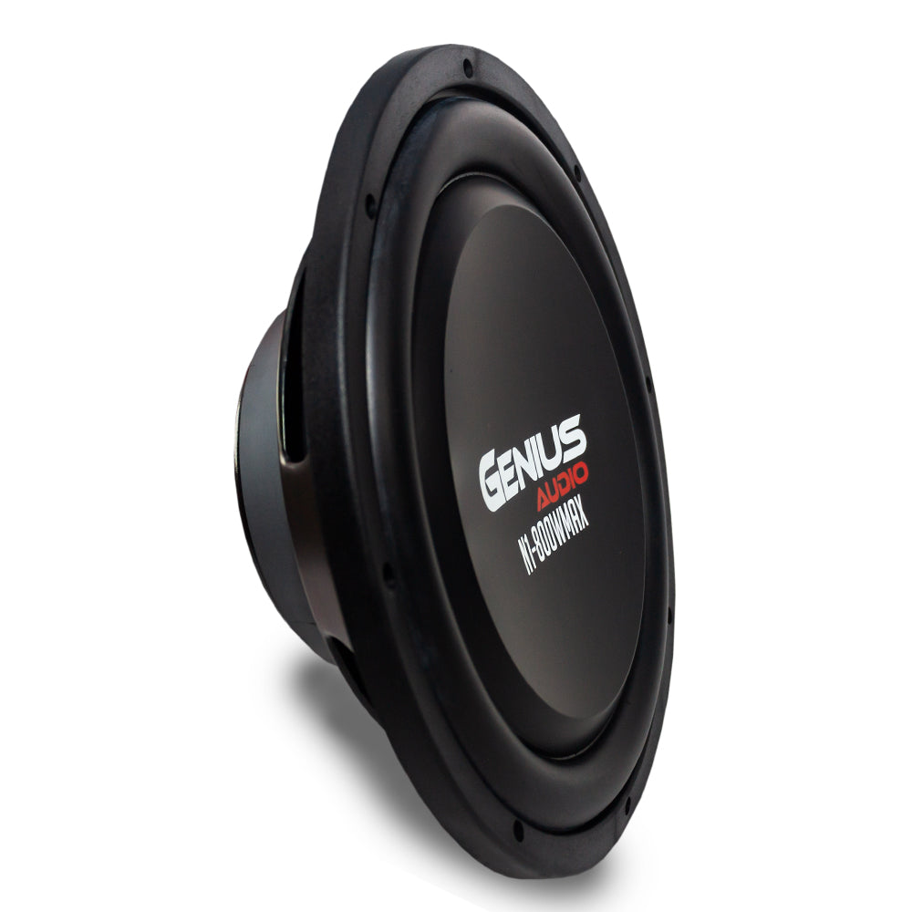 12" NITRO SERIES SLIM SUBWOOFER 800WMAX / 400 WRMS DUAL COIL 4 OHM VOICE COIL ROUND COPPER WIRE