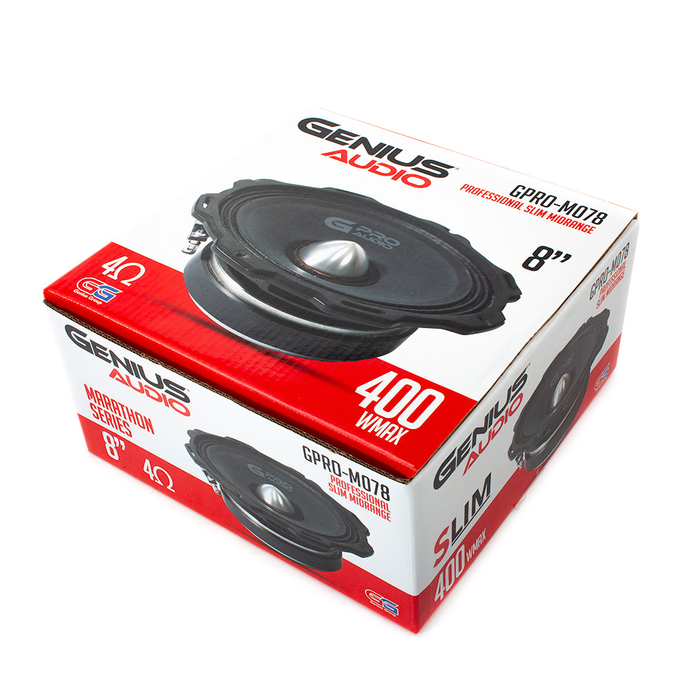 8'' MIDRANGE PRO AUDIO SPEAKER W/ ALLUMINIUM BULLET 400WMAX
