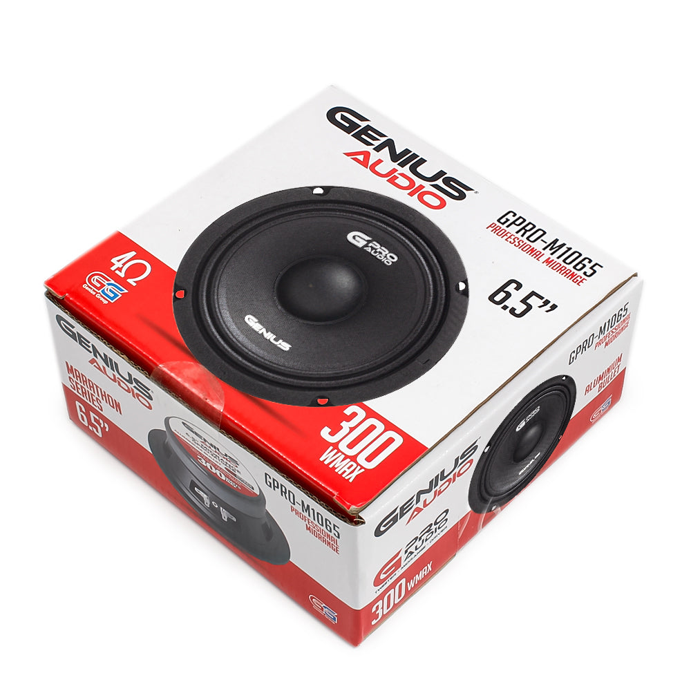 6.5'' MIDRANGE PRO AUDIO SPEAKER 300WMAX – GENIUS AUDIO USA