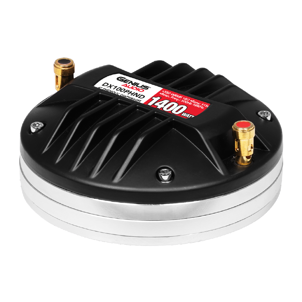 PROFESSIONAL PHENOLIC DRIVER NEODYMIUM HIGH COMPRESSION 4" VOICE COIL 350 WRMS