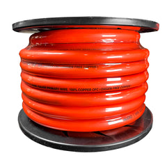 0GA/CCA OXYGEN FREE POWER CABLE FOR AMPLIFIER INSTALLATION ORANGE