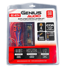 AMPLIFIER INSTALLATION KIT 4GA OXYGEN FREE – GENIUS AUDIO USA