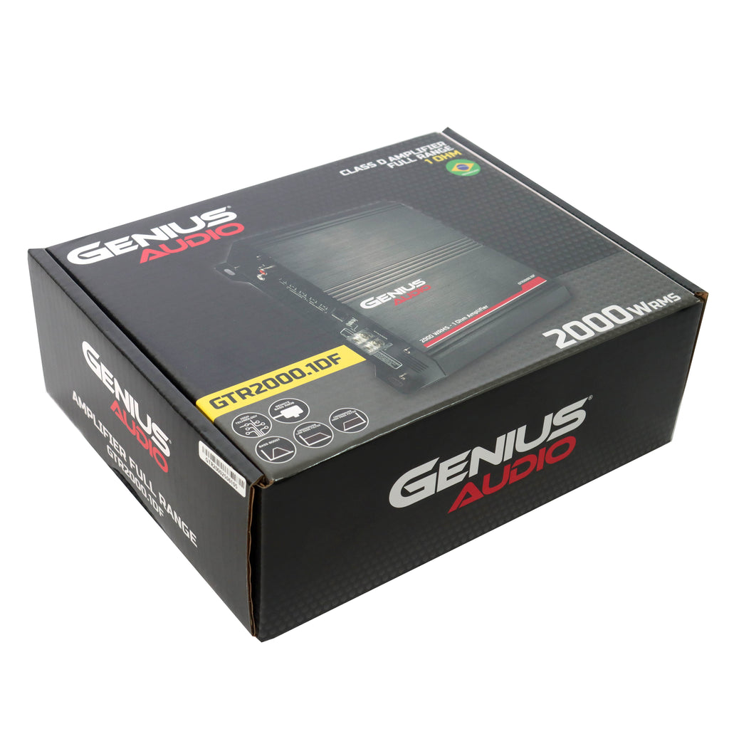 AMPLIFIER FULL RANGE MONOBLOCK AMPLIFIER 2000 WRMS – GENIUS AUDIO USA
