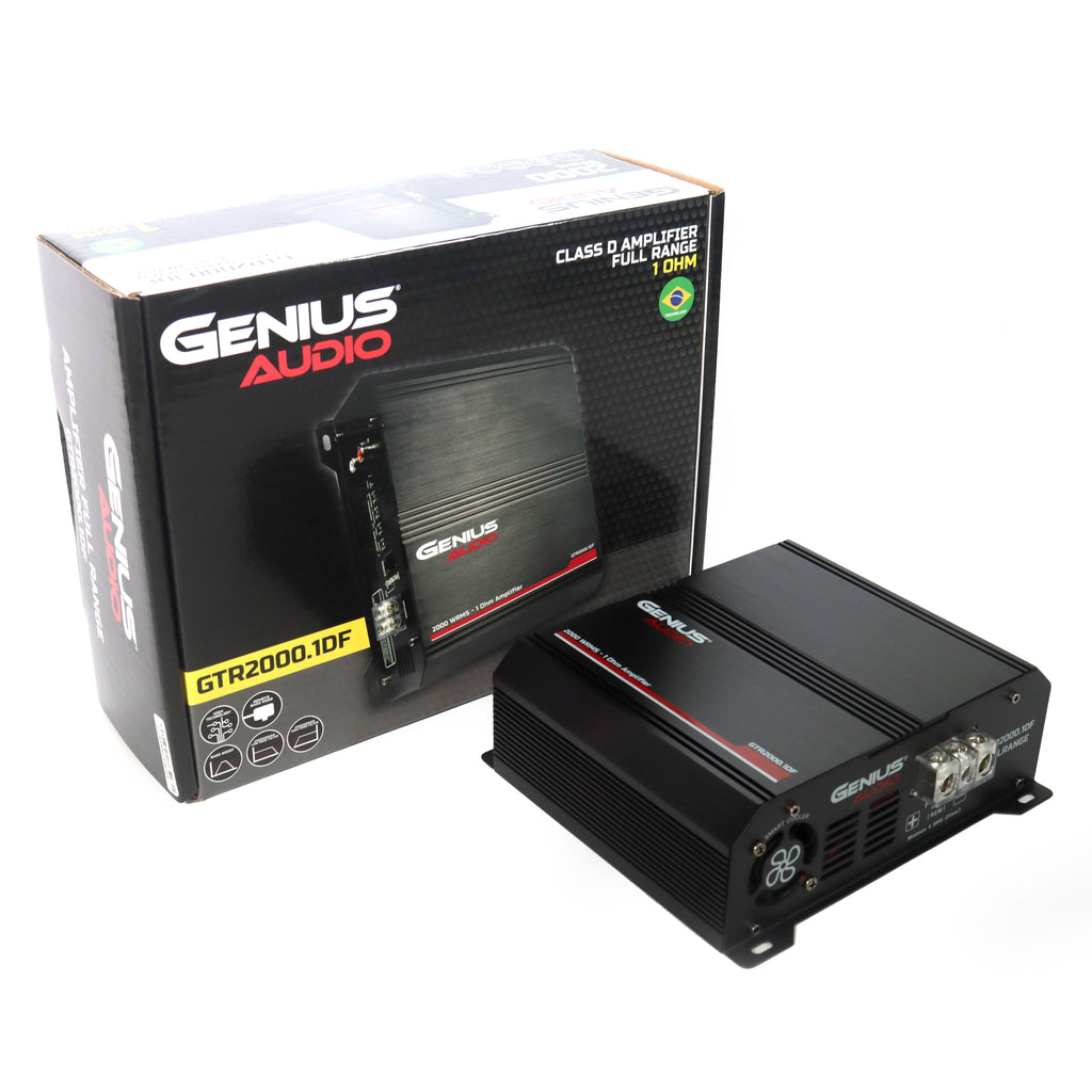 AMPLIFIER FULL RANGE MONOBLOCK AMPLIFIER 2000 WRMS – GENIUS AUDIO USA