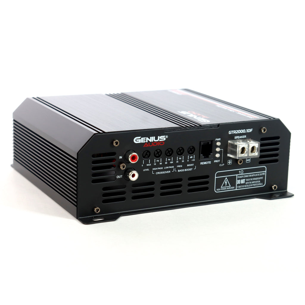 AMPLIFIER FULL RANGE MONOBLOCK AMPLIFIER 2000 WRMS – GENIUS AUDIO USA