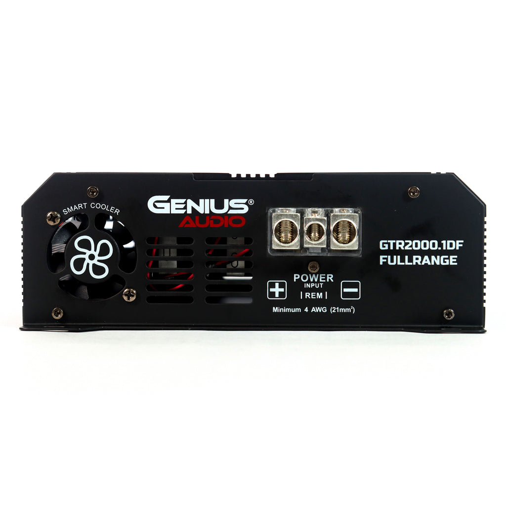 AMPLIFIER FULL RANGE MONOBLOCK AMPLIFIER 2000 WRMS – GENIUS AUDIO USA