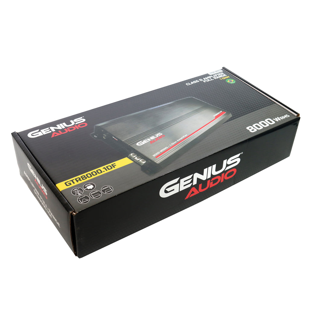 AMPLIFIER FULL RANGE MONOBLOCK AMPLIFIER 8000 WRMS – GENIUS AUDIO USA