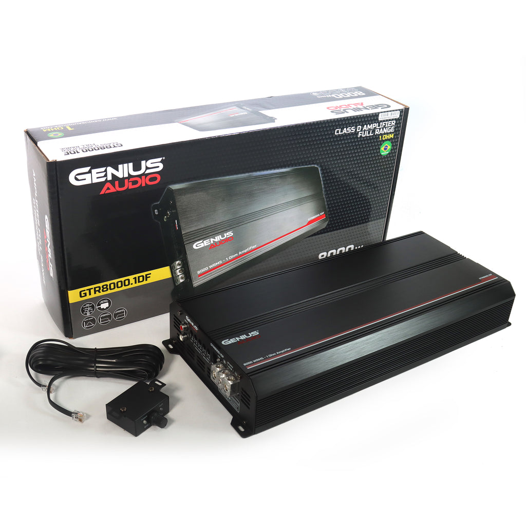 AMPLIFIER FULL RANGE MONOBLOCK AMPLIFIER 8000 WRMS – GENIUS AUDIO USA