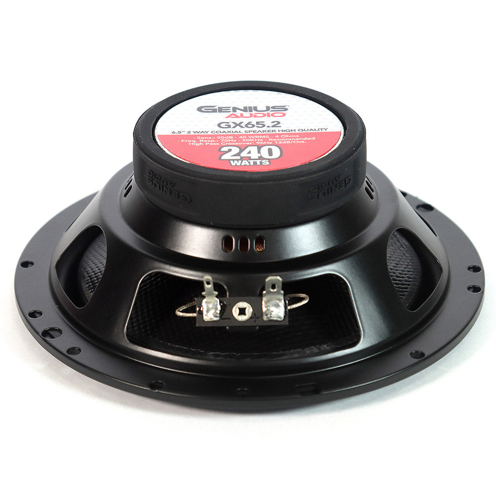 GX65.2 6.5” 2 WAY COAXIAL SPEAKER HIGH QUALITY – GENIUS AUDIO USA