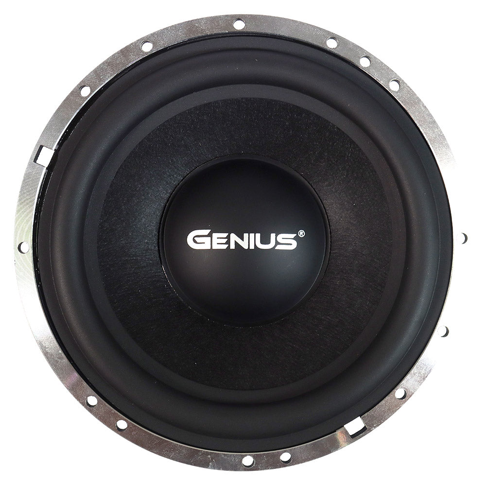 GXQ65.3COM 6.5” 3 WAY COMPONENT SPEAKER SYSTEM HIGH QUALITY WITH WOOFER GLASS FIBER CONE / MIDRANGE KEVLAR CONE / SILK DOME TWEETER