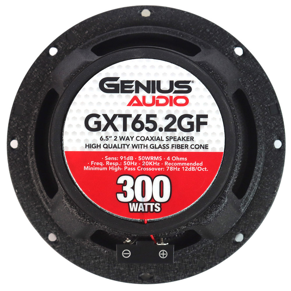Quantumクァンタム グラフェックス GXC602M 2ピース GXT65.2GF 6.5” 2 WAY COAXIAL SPEAKER HIGH QUALITY WITH GLASS FIBER
