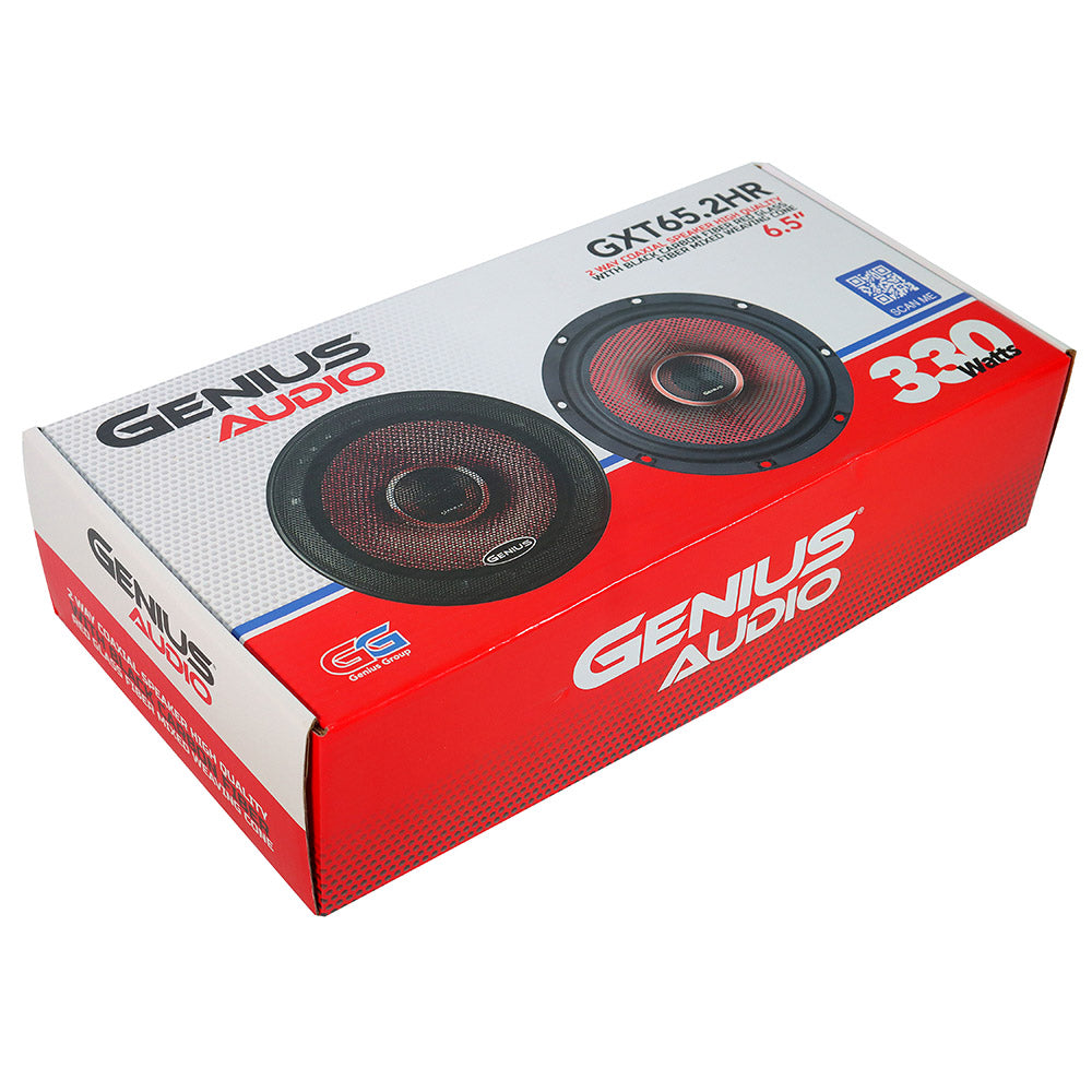 ♡♡グルーヴ♡♡ 2-2 GXT65.2HR 6.5” 2 WAY COAXIAL SPEAKER HIGH QUALITY WITH BLACK