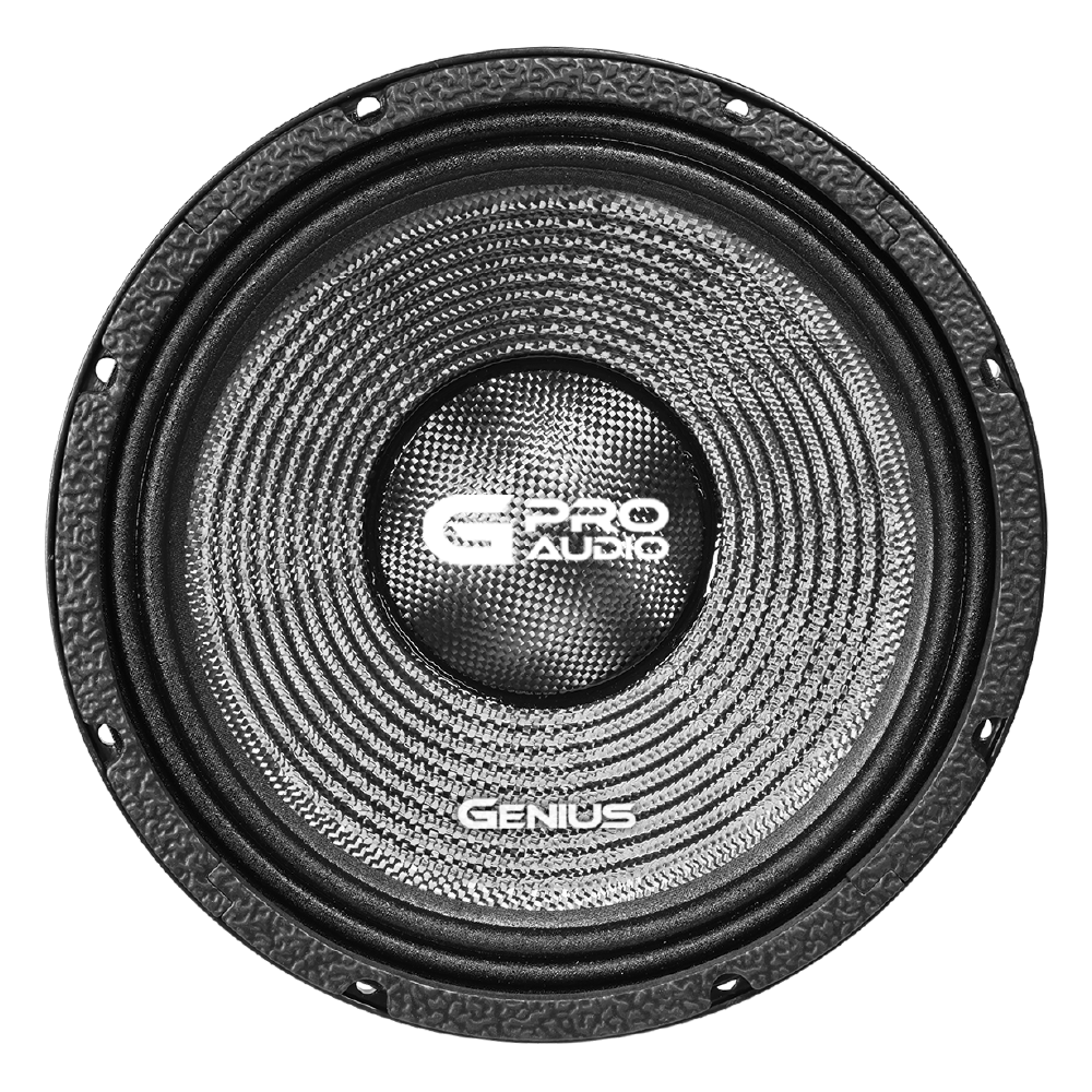10” PROFESSIONAL MIDBASS LOUDSPEAKER CARBON FIBER CONE WATER