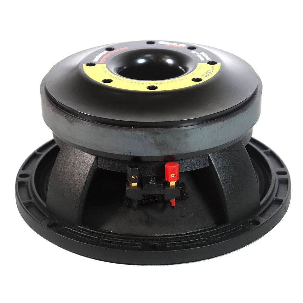10” PROFESSIONAL MIDBASS SPEAKER 2000 WMAX 8 Ohm – GENIUS AUDIO USA