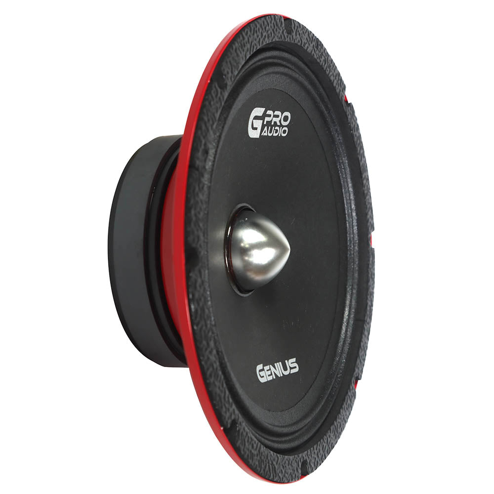 8" PAIR SLIM PROFESSIONAL MIDRANGE SPEAKER WITH PLASTIC BULLET 500 W MAX