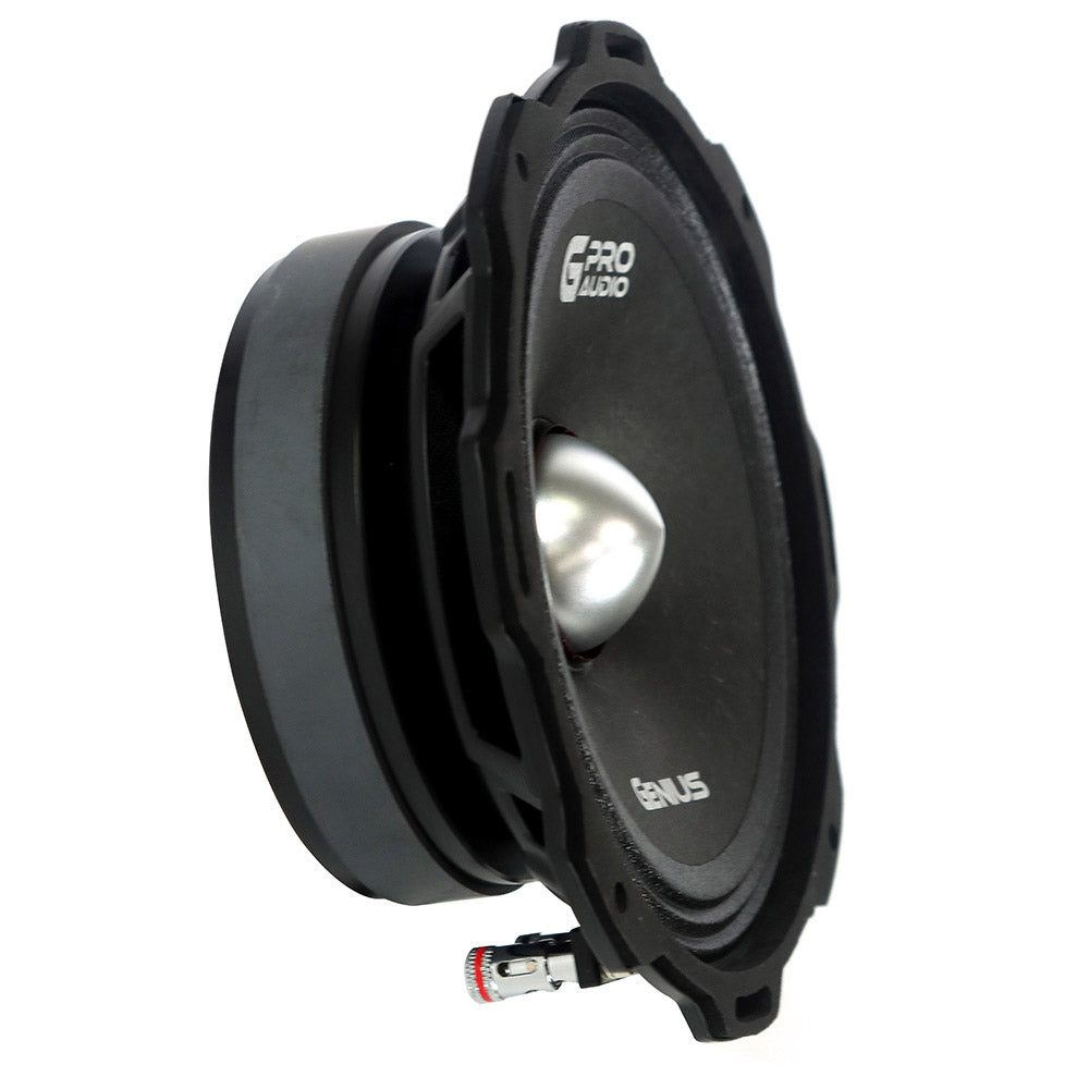 6.5'' PAIR SLIM MIDRANGE PRO AUDIO SPEAKER BULLET 500WMAX