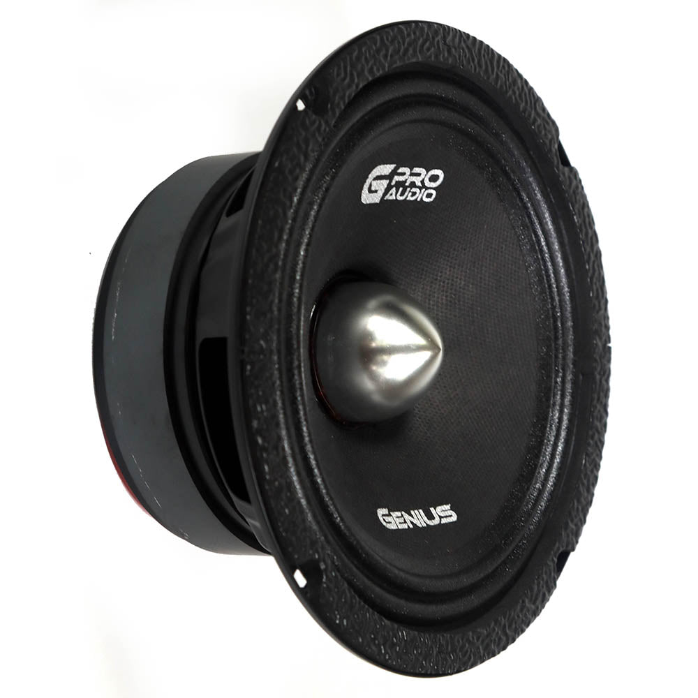 6.5" PAIR PRO AUDIO MIDRANGE SPEAKER W/ BULLET 500WMAX