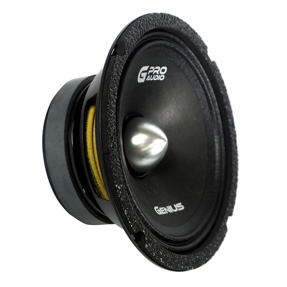 PAIR 6.5" PROFESSIONAL MIDRANGE SPEAKER W/ BULLET 300WMAX