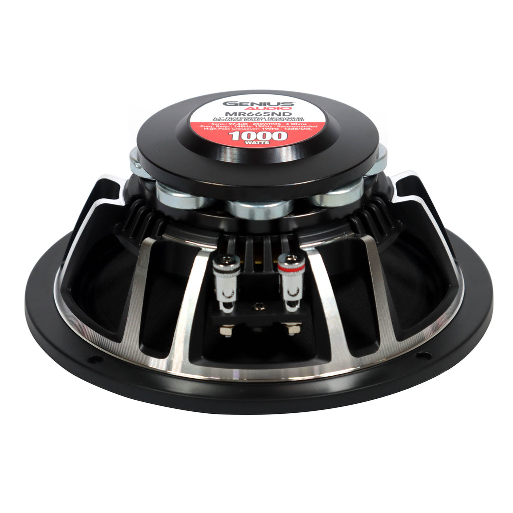 6.5'' MIDRANGE NEODYMIUM PRO AUDIO SPEAKER WHIT BULLET – GENIUS