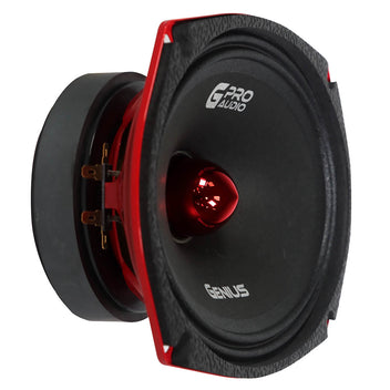 8'' PAIR MIDRANGE PRO AUDIO SPEAKER W/ BULLET 600 WMAX – GENIUS