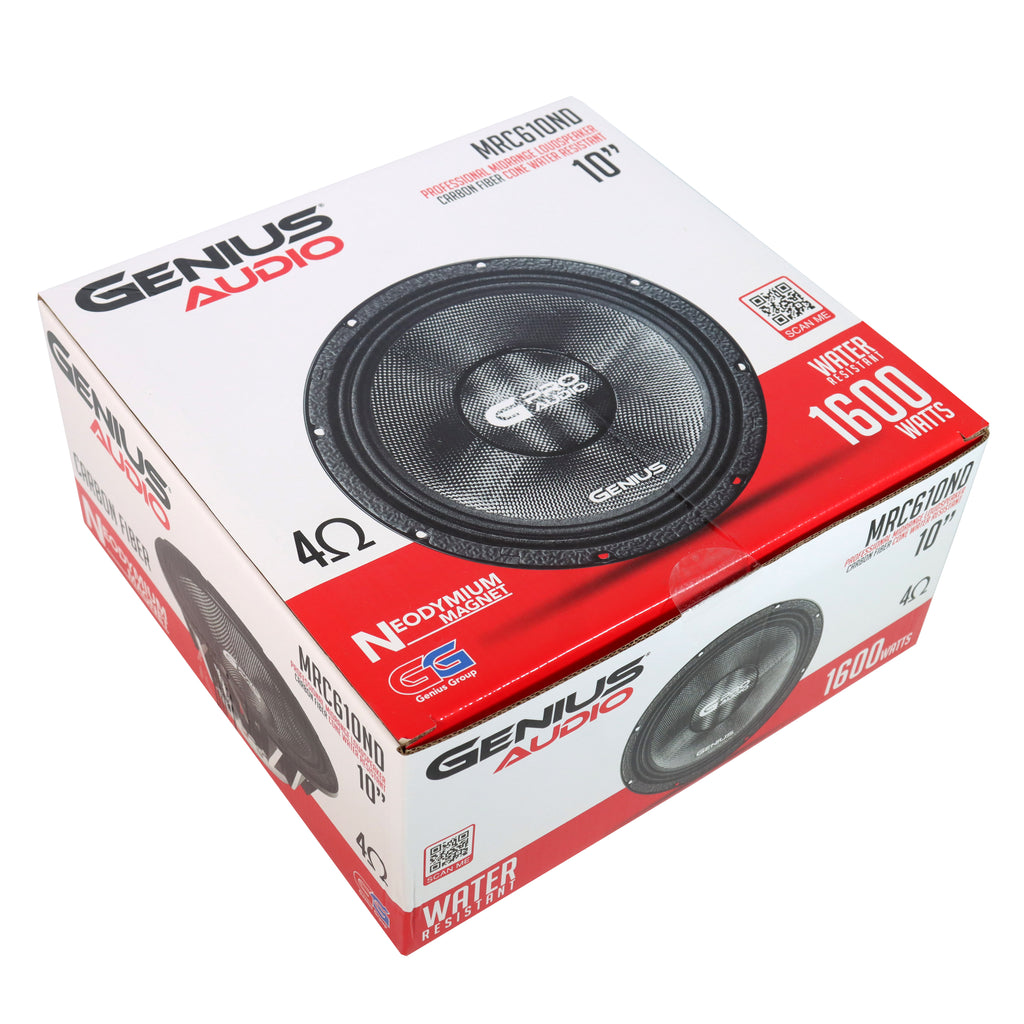 グー 10” PROFESSIONAL MIDRANGE LOUDSPEAKER CARBON FIBER CONE 800 W MAX