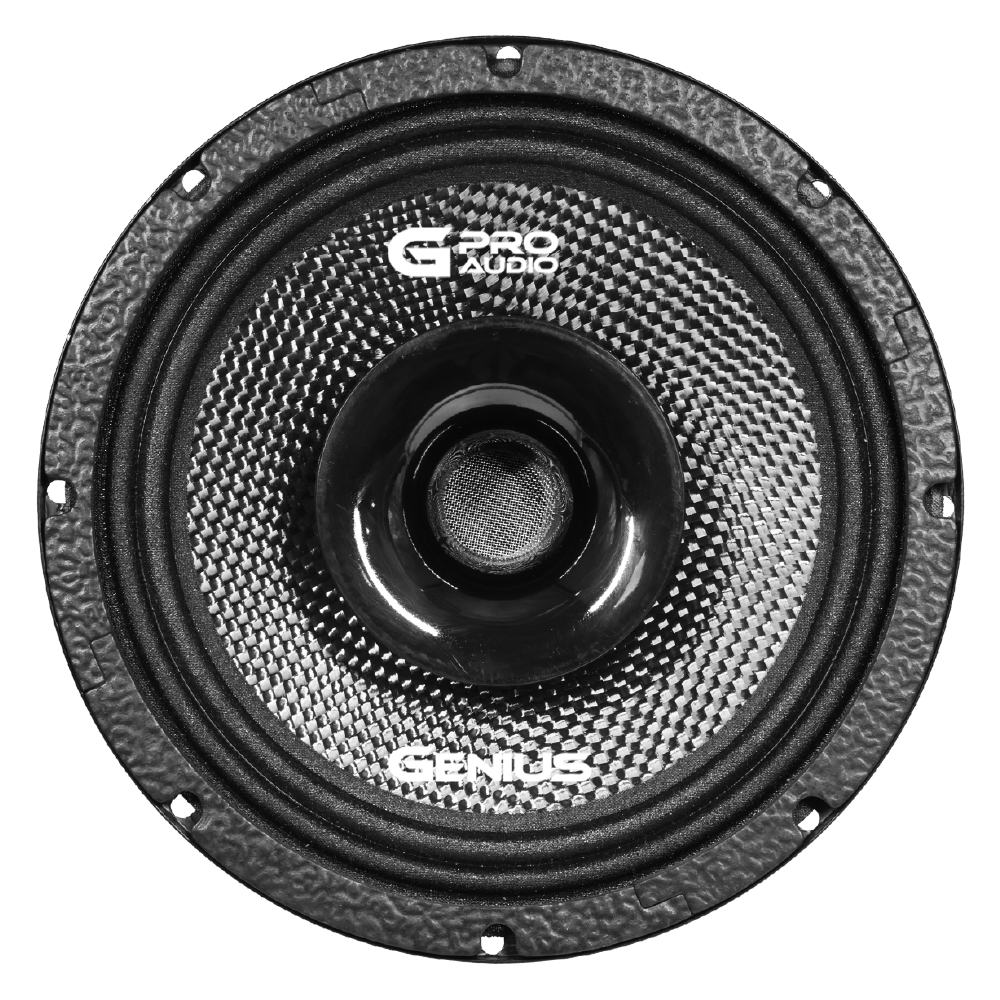 8” SLIM PROFESSIONAL LOUDSPEAKER HYBRID WITH CARBON FIBER WATER RESISTANT AND 1” COMPRESSION DRIVER HORN