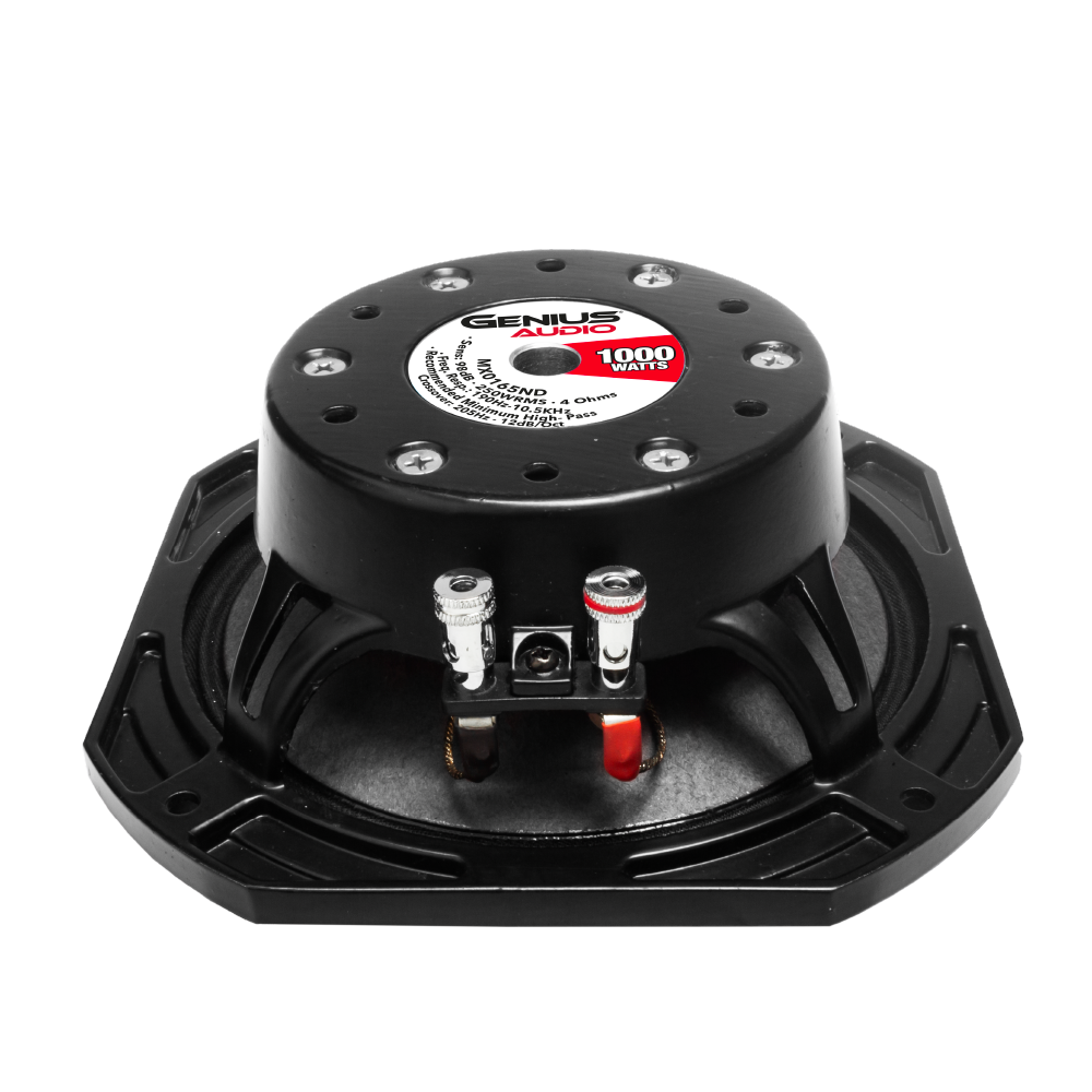 6.5'' MIDRANGE NEODYMIUM PRO AUDIO SPEAKER 500WMAX – GENIUS AUDIO USA