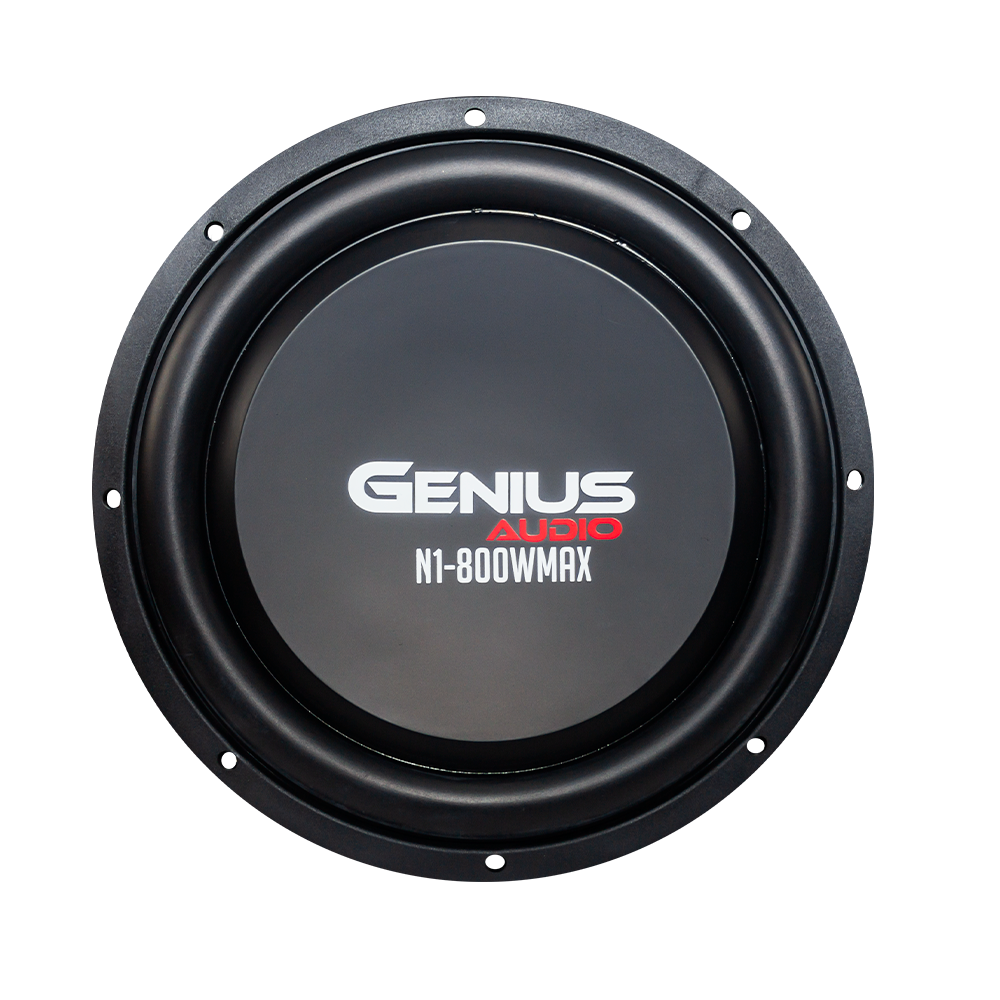 SUBWOOFER SLIM SERIE NITRO 12" 800 WMAX / 400 WRMS DOBLE 2 OHM VOICE COIL COPPER ROUND WIRE