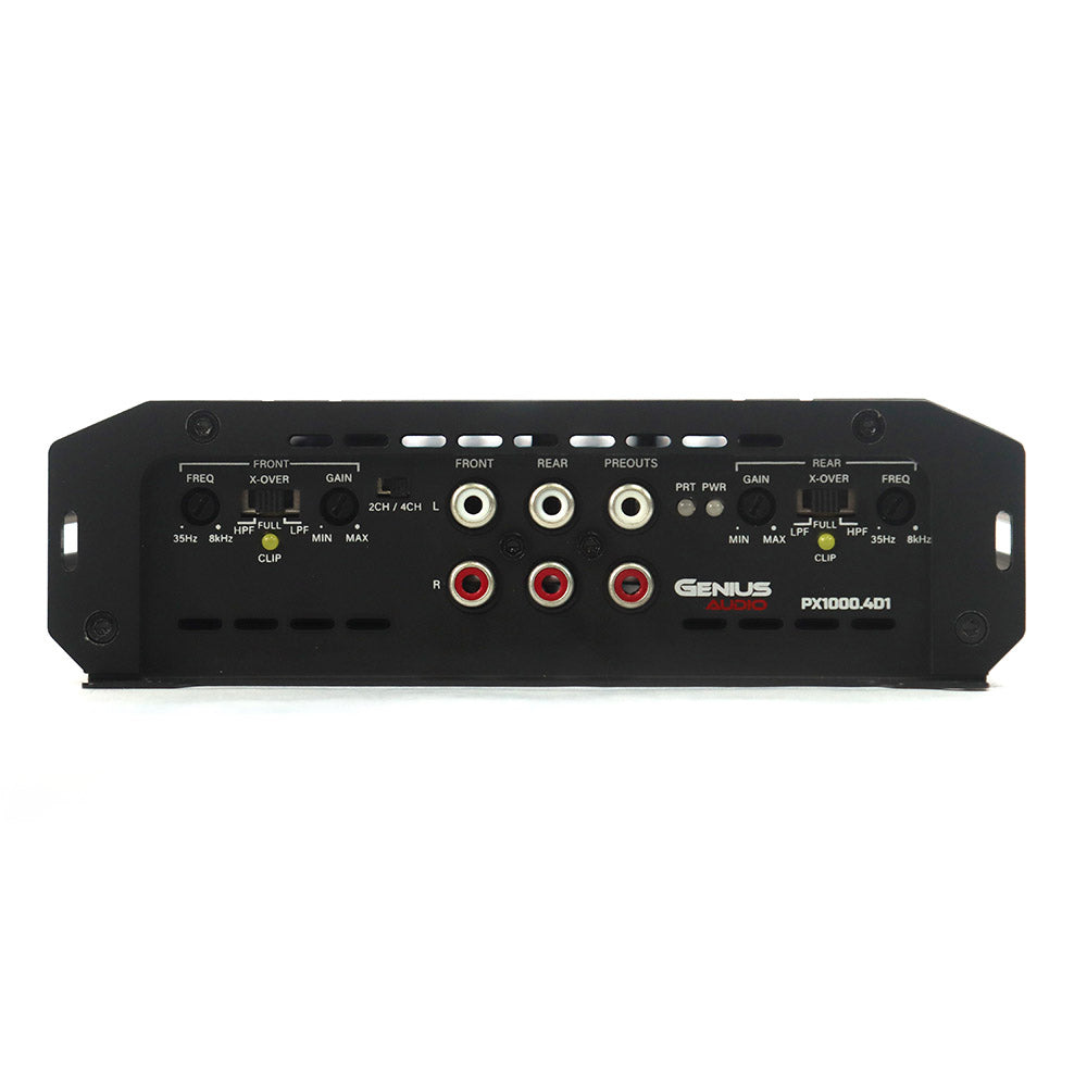 PX1000.4D1 AMPLIFIER COMPACT 4CH CLASS D STABLE 1 OHM STEREO