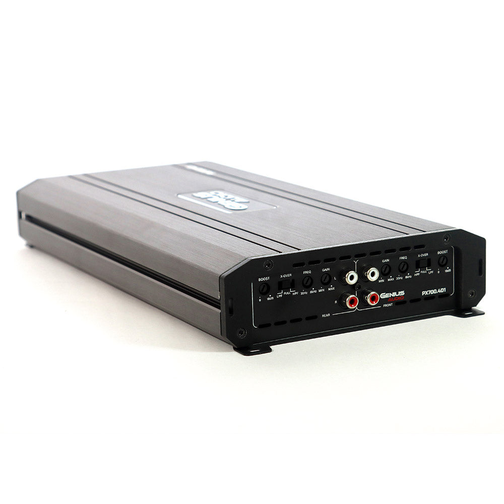 PX700.4D1 AMPLIFIER COMPACT 4CH CLASS D – GENIUS AUDIO USA
