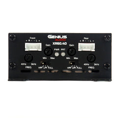 XR60.4D AMPLIFIER UTRA COMPACT 4CH CLASS D – GENIUS AUDIO USA