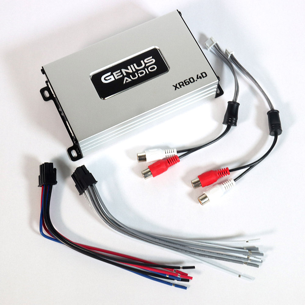 XR60.4D AMPLIFIER UTRA COMPACT 4CH CLASS D – GENIUS AUDIO USA