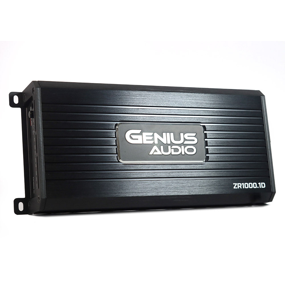 ZR1000.1D MINI COMPACT CLASS D - AMPLIFIER 1CH - STABLE 1 OHM 1000 WRMS