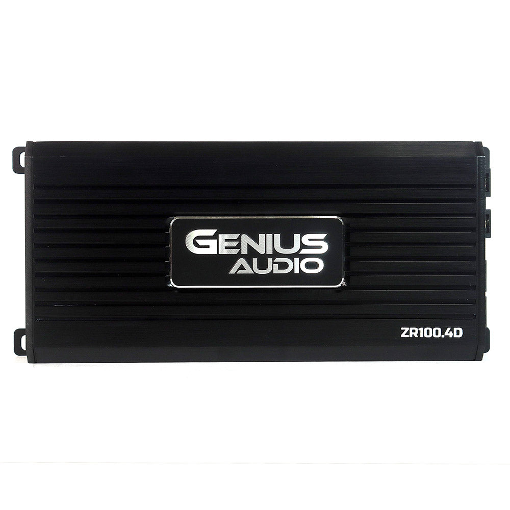 ZR100.4D AMPLIFIER CLASS D MINI COMPACT 100 WRMS X4CH STABLE 2 OHM STEREO