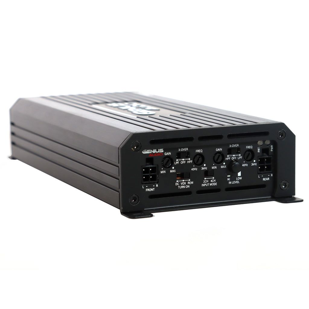 ZR100.4D AMPLIFIER CLASS D MINI COMPACT 100 WRMS X4CH STABLE 2 OHM