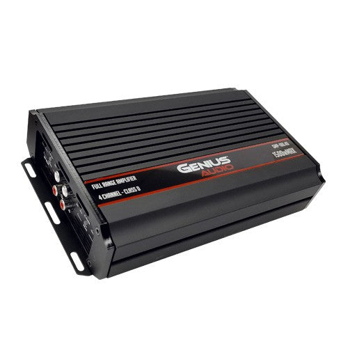 GMP SERIES COMPACT DIGITAL AMPLIFIER 4-CHANNEL 1500WMAX / 100WRMS X 4 CH STABLE 2 OHM STEREO