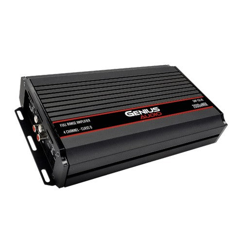 GMP SERIES COMPACT DIGITAL AMPLIFIER 4-CHANNEL 2000WMAX / 150WRMS X 4 CH STABLE 2 OHM STEREO