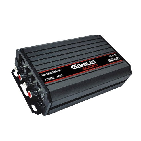 GMX SERIES COMPACT DIGITAL AMPLIFIER 4-CHANNEL 1000WMAX / 60WRMS X 4 CH STABLE 2 OHM STEREO